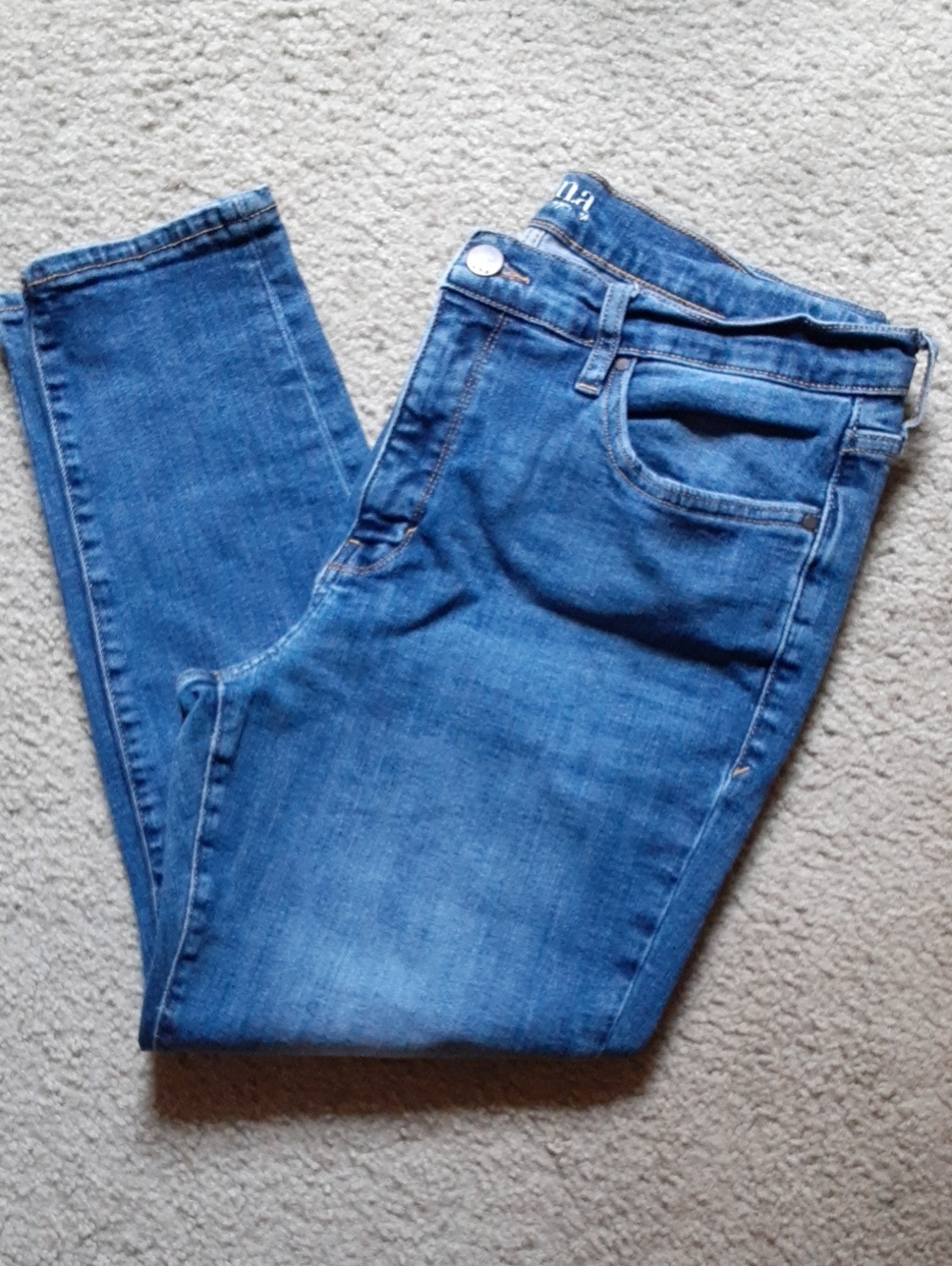 High Rise Skinny Ankle Jeans